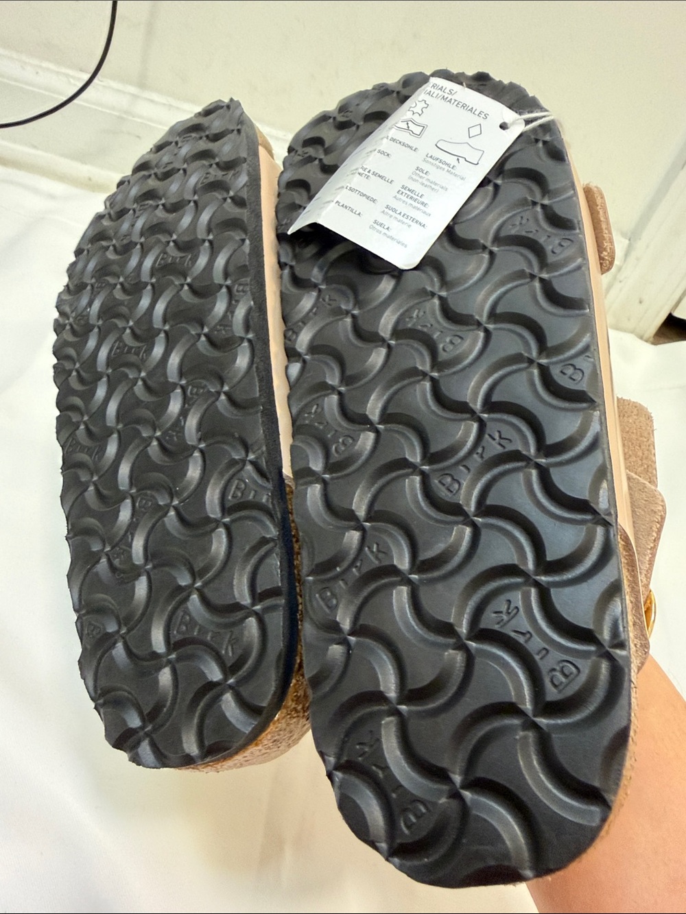 Birkenstock Milano Soft Pink Sandals with Big Buckles - Picture 5 of 11